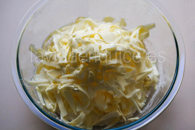 Galletas de mantequilla hojaldradas